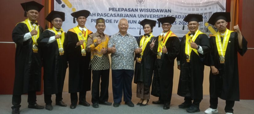 Prodi Ketahanan Nasional Wisuda 7 Orang Magister Pada Wisuda Periode 